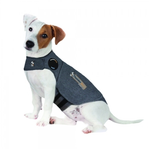 ThunderShirt DOG CALMING WRAP Heather Grey - Small (Chest 43-53cm) - Click for more info